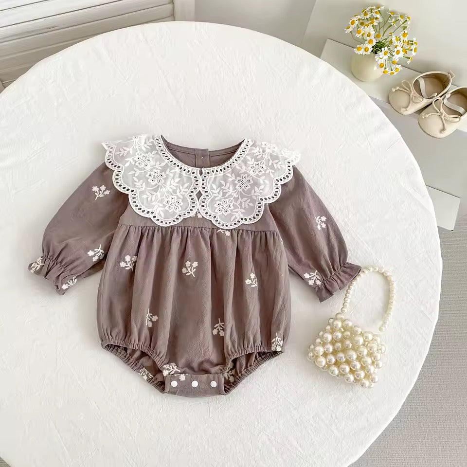 Lillian Embroidered Romper