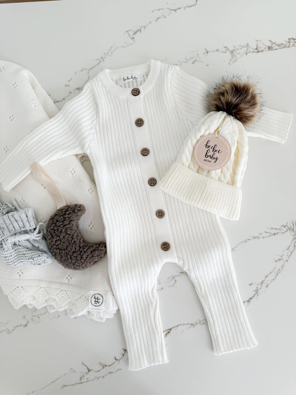 Ribbed Knit Jumpsuit