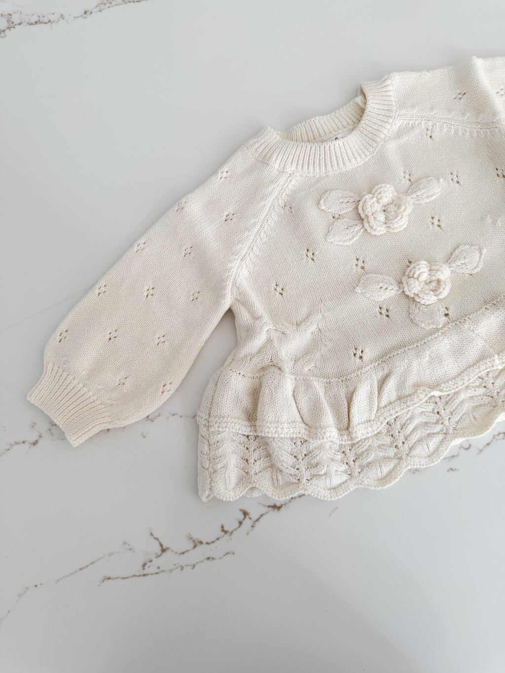 Textured Knit Sweater