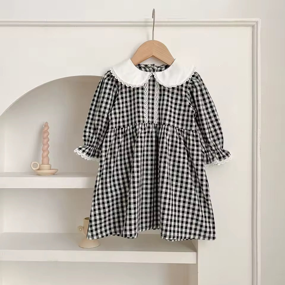 Opal Gingham Dress