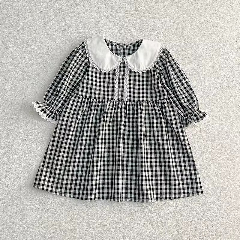 Opal Gingham Dress