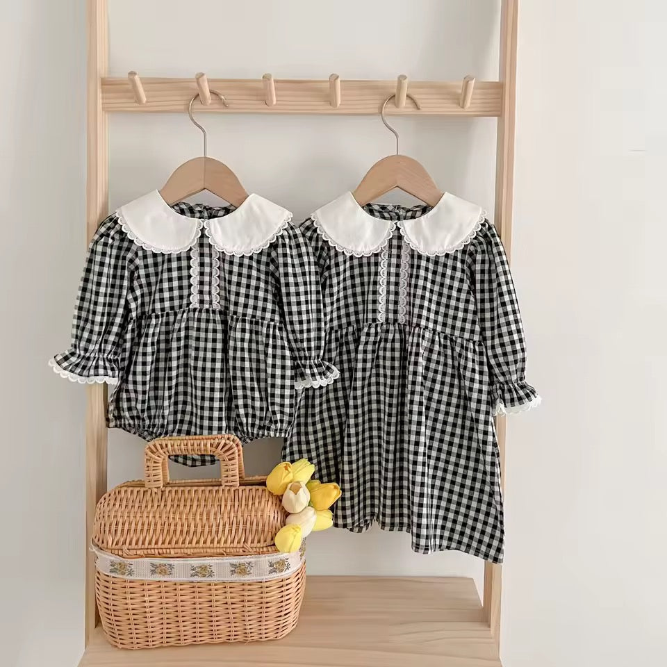 Opal Gingham Dress