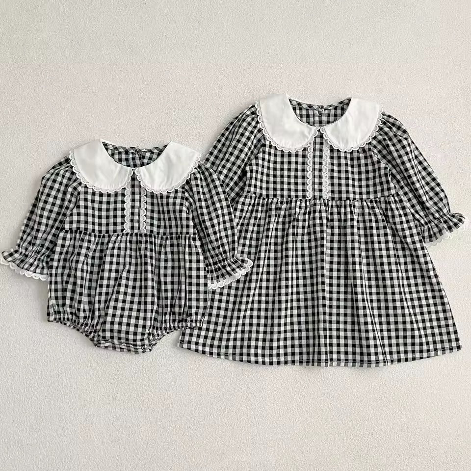 Opal Gingham Dress